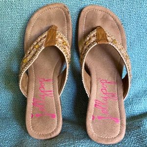 Jellypop Wedge Sandal.  Size 6.5